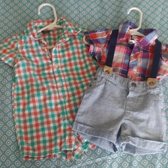 Cat & Jack Other - Suspender Baby Outfit and Gap